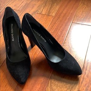 Black Franco Sarto Heels